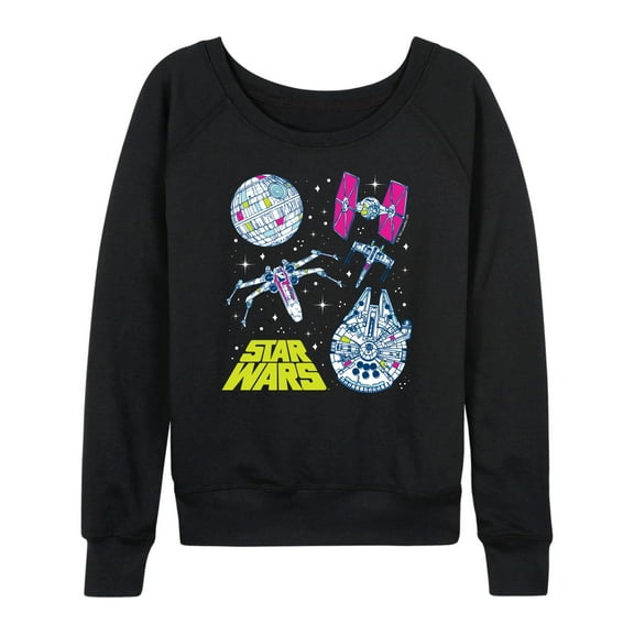 Star Wars - Ship Grid - Women's French Terry Pullover Sweatshirt