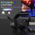thumbnail image 2 of Auriculares para juegos Jeecoo V20U USB con sonido envolvente 7.1 PC, 2 of 9