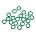 thumbnail image 1 of Anillos O de caucho de fluoruro, 7mm OD, 4mm de diámetro interior, 1.5mm de grosor, junta de sellado verde 20Pcs, 1 of 3