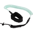 thumbnail image 1 of RUISOWQL 10Ft Surfing Foot Rope Elastic TPU Leg Straps Stand Up Paddle Leash for Surfboards Longboards Shortboards, 1 of 8