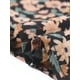 thumbnail image 5 of Agnes Orinda Camisetas Babydoll de Talla Grande para Mujeres con Cuello en V y Mangas de Linterna 3/4, Camisas Florales, Blusas Peplum 3X Negro Naranja, 5 of 8