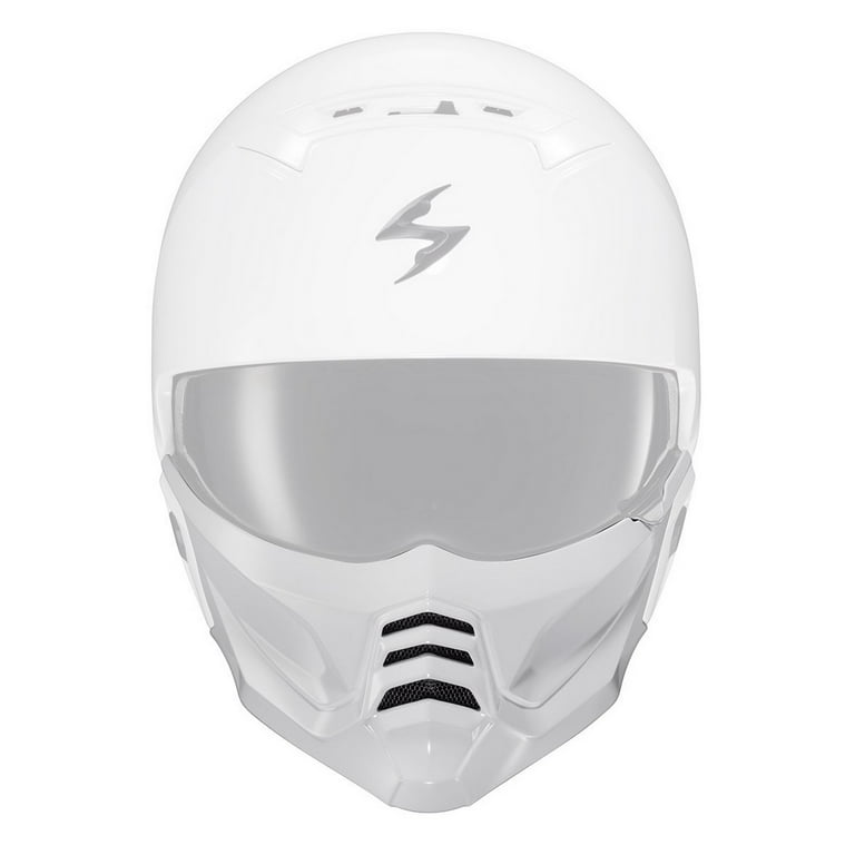 scorpion covert helmet face mask Samurai Glow-In-The-Dark Red ergonomic fit that integrates smoothly with compatible helmets Breathable Scorpion Covert Helmet Face Mask