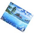 thumbnail image 5 of 200x150cm Tapestry Scenery Summer Beach Sea View Background Tapestry Home Decoration, 5 of 5