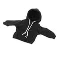 thumbnail image 4 of Kokiya 1/12 Male Figure Clothes Fashion Casual Handmade Men's Jogging Tracksuit Set for Black Hoodies Top, 4 of 9