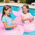 thumbnail image 2 of Flotador de piscina AMZFAVOR Mermaid con pistola de agua para niños, 68 cm, 2 of 7