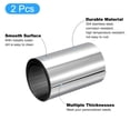 thumbnail image 3 of 304 Stainless Steel Foil Roll，0.5mm x 100mm x 1M Polished Finish Metal Strip Plate Sheet for Crafts Silver Tone 2 Pack, 3 of 4