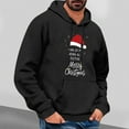thumbnail image 4 of Mgmyaa Men's Christmas Printed Hooded Sweatshirt Long Sleeve Pullover Tops for Holiday Season Festive Casual Wear, 4 of 4