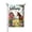 Style 3, variant on Spring Garden Flag Welcome For Outside Dogs On Beach With Surfboard And Van In Background1 12×18 In Double Yard Flag Outdoor Farmhouse Decoration Home Festival