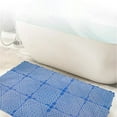 thumbnail image 5 of Qiweii Spliceable Shower Mat Non Slip， Bathtub Mat Non Slip Square Shower Mats for Inside Shower with Drain Holes Suction Cups, Quick Drain, 5 of 6