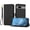 Black, variant on ELEHOLD Wallet Case for Google Pixel 7A, Shockproof Leather Stand Case with Magnetic Clasp & Hand Strap,Red