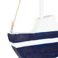 thumbnail image 5 of Sagebrook Home's Coastal Wooden 39-Inch Sailboat Featuring Hanging Fish in Wood and Jute. - 10" x 1" x 39.5", 5 of 8