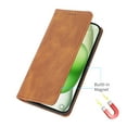 thumbnail image 2 of Premium Case for iPhone 15 Plus, Vintage PU Leather Wallet Case RFID Blocking Card Slot Kickstand Strong Magnetic Closure Shockproof TPU Interior Flip Folio Classic Book Case For iPhone 15 Plus,Brown, 2 of 7