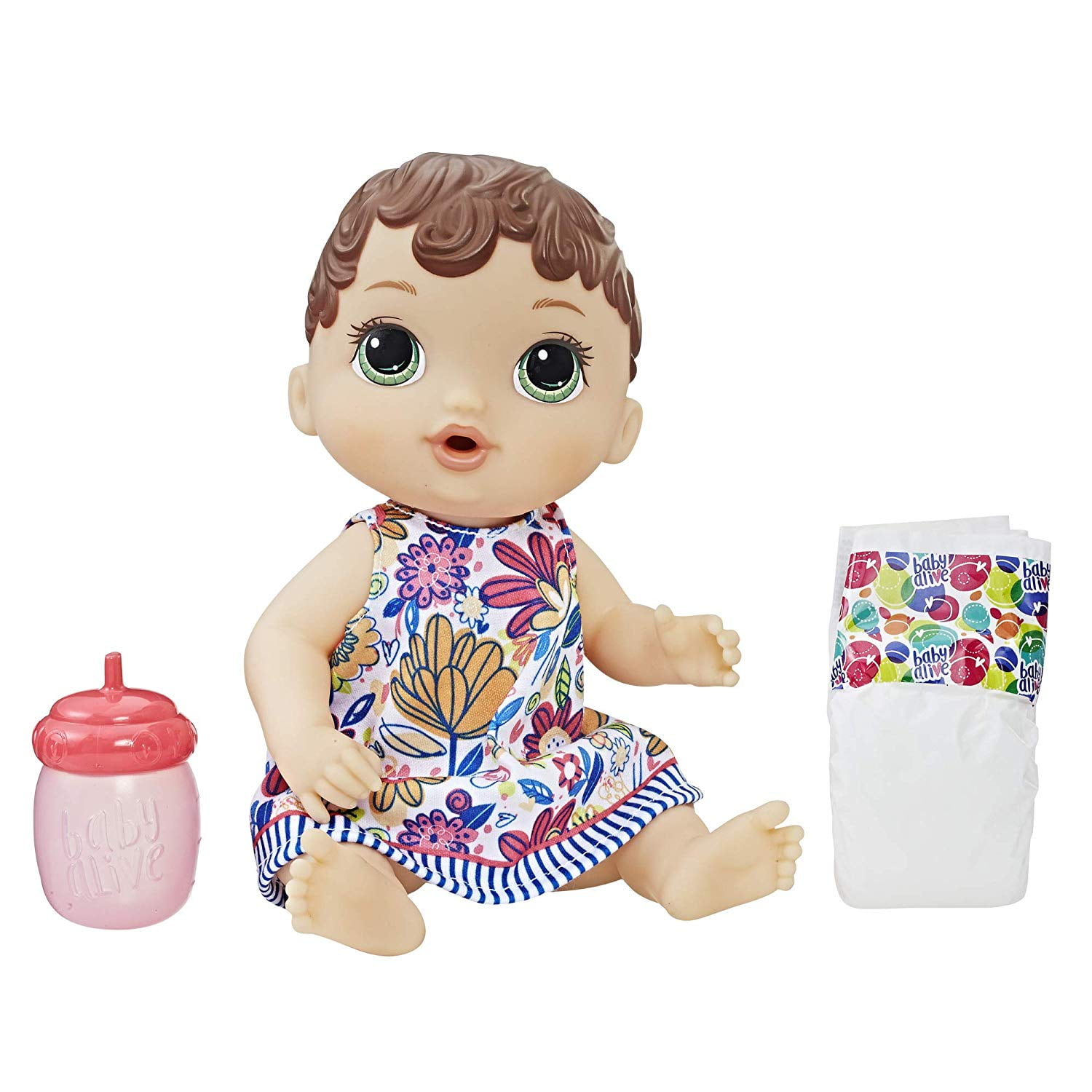 brunette baby alive
