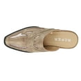 thumbnail image 4 of Roper Womens Beth Glittered TooledInlay Mules Clogs Dress Casual Shoes, 4 of 5