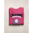 thumbnail image 3 of California Baseball W Flames Sweatshirt Women -Image by Shutterstock, Female 3X-Large, 3 of 4