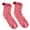 Red, variant on Dvkptbk Socks Winter Coral Fleece Cake Towel Massage Bottom Tube Female Home Floor Clothes on Clearance