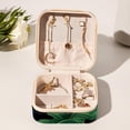 thumbnail image 6 of Banana Portable Square Jewelry Box Earrings Necklaces Bracelets Organizer for Girls and Women, 6 of 6