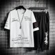 thumbnail image 4 of Trajes deportivos Top Camiseta de algodón para hombre Ropa básica para hombre Capris originales Marcas Pantalones elásticos de lujo Conjuntos 2024 Chándal de tendencia, 4 of 4