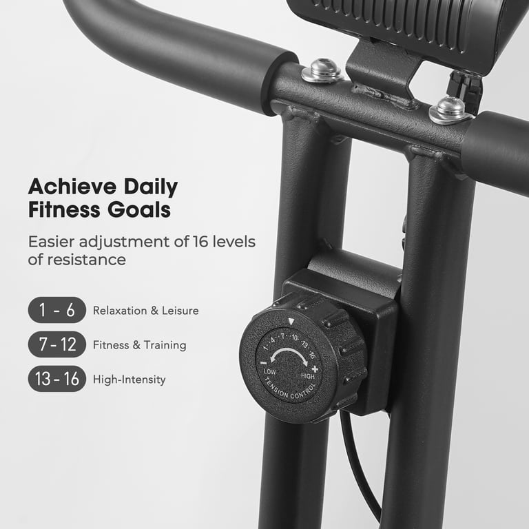 Naipo Folding Exercise Bike, 16 Resistance Levels photo 3