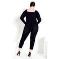 thumbnail image 2 of Avenue Women's Plus Size Denim Girlfriend Stretch Jean, 2 of 2