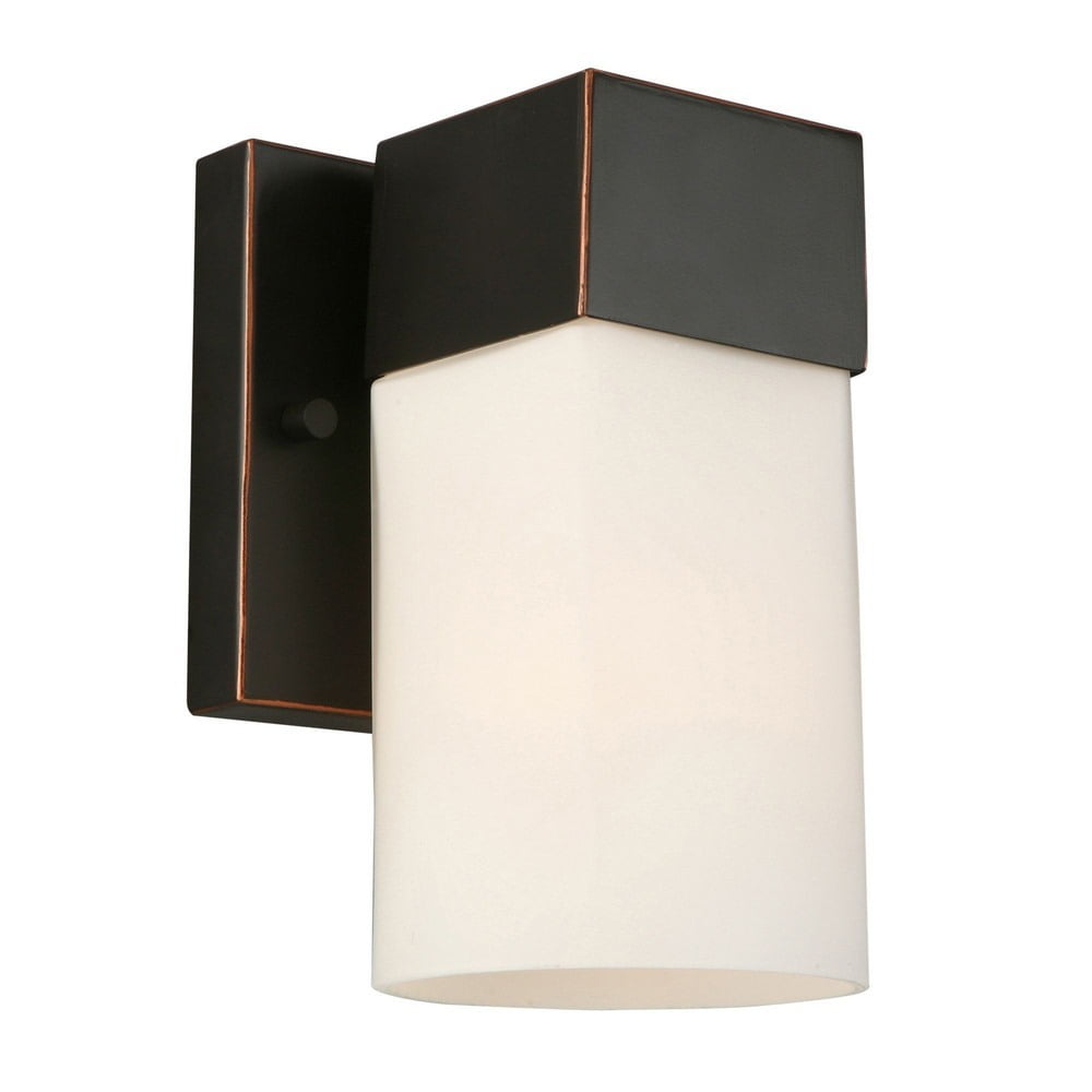 Maxim 20030 Bronze 1-Light 9"H Wall Sconce From The Deven Collection 