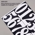 thumbnail image 3 of JUNWELL 24Sheets 400pcs Large Letter & Number Stickers 2.5 Inch Self Adhesive Letters Stickers Big Font Stickers, 3 of 6