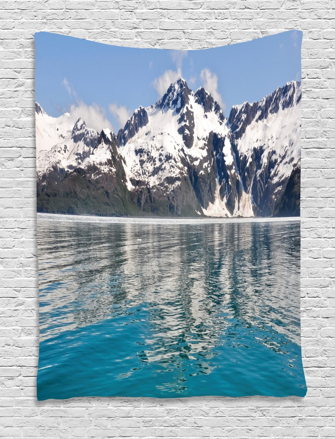 Alaska Tapestry, Aialik Bay Kenai Fjords Arctic Landscape Northern