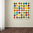 thumbnail image 4 of Trademark Fine Art "Forty Nine Circles" Canvas Art by Michelle Calkins, 4 of 4
