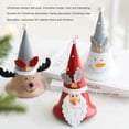 thumbnail image 2 of Wosthever Campana de Navidad Decoración Festival Adornos Diseño de escena Campanas de hierro Colgantes Ornamento colgante Prop Accesorios de vacaciones Kits de decoración para fiestas Papá Noel Wosthever HA069396-01, 2 of 6