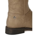 thumbnail image 4 of women leatherette round toe riding knee high boot af82, 4 of 5
