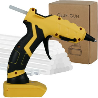 Virwir Hot Glue Gun 20V Cordless Glue Gun Kit Full Size with 30 Pcs Glue  Sticks for Arts & Crafts & DIY (excluding battery) 
