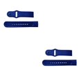 thumbnail image 4 of Youkk Replacement Watchbands For Y68 Silicone Band Colorful Adjustable Soft Sport Strap For Men Women Blue 2Set, 4 of 6