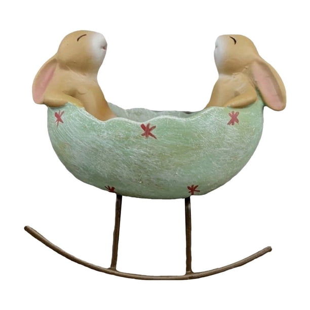 Pascua para niños: cuna con forma de conejito para crear un ambiente acogedor para dormir