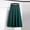 #18 Green, variant on Byworldtasic Womens Plus Size Skirts Women's Pleated High Waist Solid Color Skirt A-Line Belted Winter Fall Midi Skirt