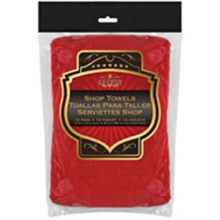 Sm Arnold 6118467 Red Woven Shop Towel