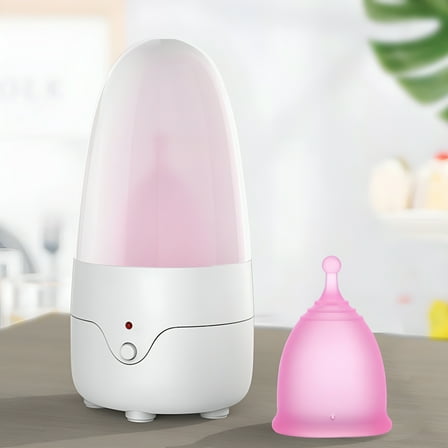 ACDANC Menstrual Cup Wash Machine for Cleaning Menstration Cups Menstrual Cup Steamer Holder Cleaner for Any Period Cup On Travel