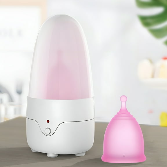 ACDANC Menstrual Cup Wash Machine for Cleaning Menstration Cups Menstrual Cup Steamer Holder Cleaner for Any Period Cup On Travel