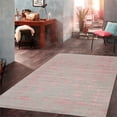 thumbnail image 3 of Pasargad Home Transitiona Transitional 8' x 10' Hand-Knotted Bamboo Silk and Wool Silver/Pink Rug - All Ages, Indoors, 3 of 5