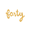 Silver, variant on 16" Script Cursive "Forty" Balloon Letters