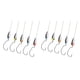 thumbnail image 1 of Wosthever 1 Set Metal Texas Rigs Hooks Tackle Fishing with Kit Fishing Ready Bass Sinker Fishhooks Hook Boilie Fisherman Perch Bait 1.7x3cm 2Conjunto, 1 of 6