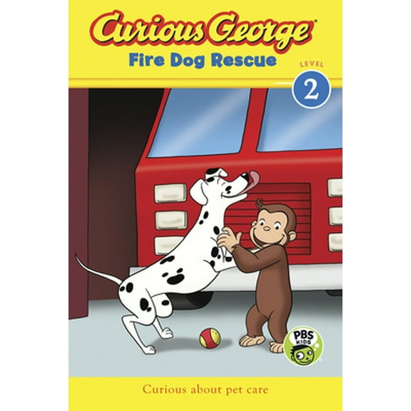 Pre-Owned Curious George Fire Dog Rescue (Paperback) 0544503201 9780544503205