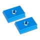 thumbnail image 1 of 2 piezas de plantilla de tuerca de ranura, tornillo, deslizador de riel de aleación de aluminio práctico y duradero para M8 Azul, 1 of 5