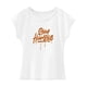 thumbnail image 1 of Camiseta para mujer verano cuello redondo transpirable recuerdo elegante cuello redondo camiseta para S, 1 of 7