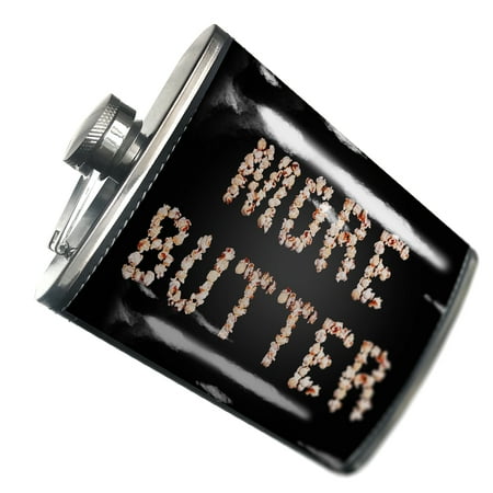 

NEONBLOND Flask More Butter Popcorn Movies