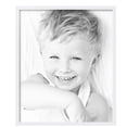 thumbnail image 2 of ArtToFrames 20" x 24" Contemporary White Picture Frame, 20x24 inch White Wood Poster Frame (WOM-4731),  Pack, 2 of 7