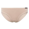 thumbnail image 3 of SKINY Mujer Calzoncillos de Río, paquete de 2 - Calzoncillos de bikini, algodón estirado, básico Beige XL (X-Large), 3 of 4