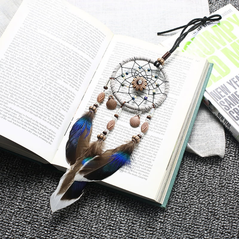 Handmade Dream Catcher with feathers car or wall hanging decoration ornament 