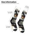 thumbnail image 2 of Balery Whimsical Owl On Branch Calcetines novedosos Calcetines deportivos Calcetines hasta la rodilla Calcetines de algodón Calcetines originales y geniales, 2 of 6
