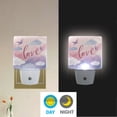 thumbnail image 5 of LED Sensor Night Light Auto On/Off Dusk to Dawn Lamp for Bedroom Hallway Gentle Clouds and Flying Birds 2 Pack, 5 of 7