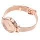 thumbnail image 5 of BRIGHTFUFU Reloj de moda para mujer Marca de lujo Correa de malla Correa Relojes de pulsera de cuarzo creativos Pulsera de mujer Reloj de pulsera Montre Femme (Rosy Gold), 5 of 7